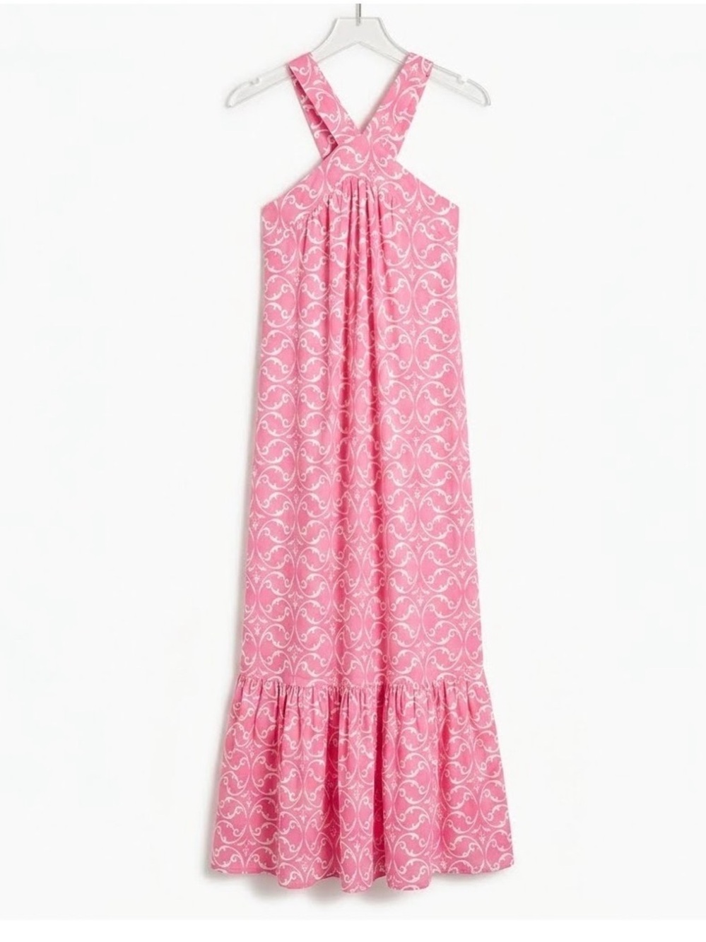 NWOT Spazio Cinque Italy Pink Patterned Dress